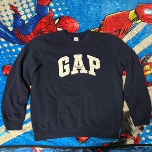 GAP Original Navy Blue Crewneck Sweatshirt